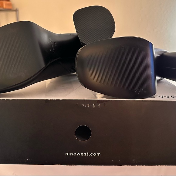 🟡 Nine West Velo Dress Booties - Black - Size 9M - PIOG - Picture 2 of 10